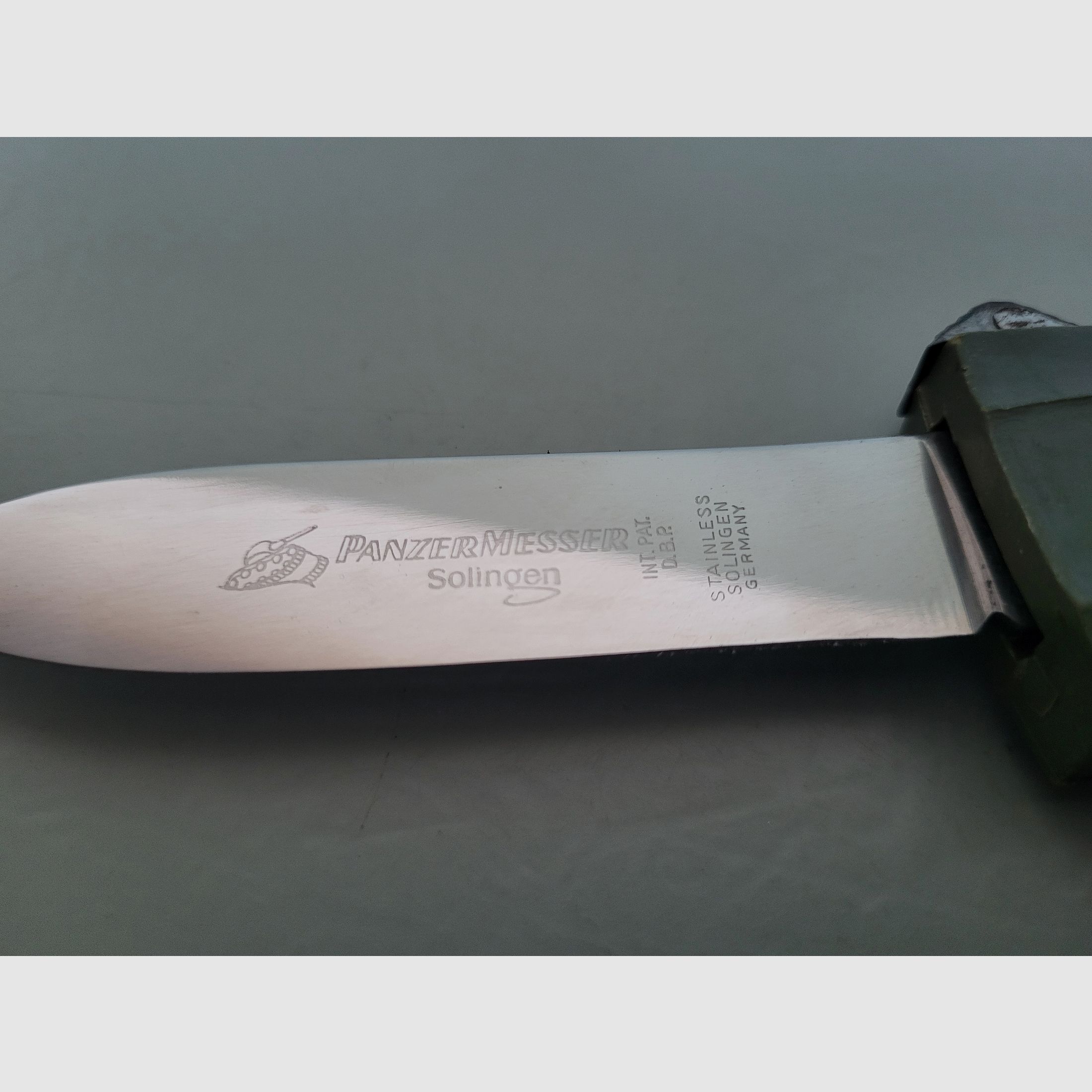 Nóż automatyczny Panzer - patent Solingen D.B.P - wojskowy - nóż żołnierski