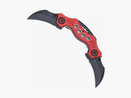 Haller Taschenmesser CLAW Federunterstützung rot