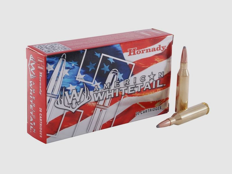 Hornady American Whitetail .243 Win. 100GR JSP 20 Patronen