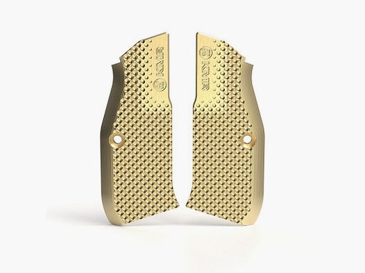 GRIPS KMR S DOTMATRIX BRASS (MESSING) | CZ / KMR S-02