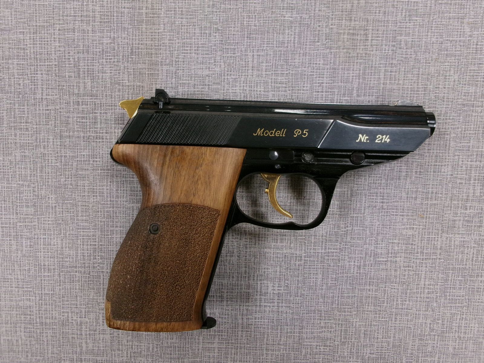 WALTHER P5 100 JAHRE Kal. 9x21, Bild 1 von 3