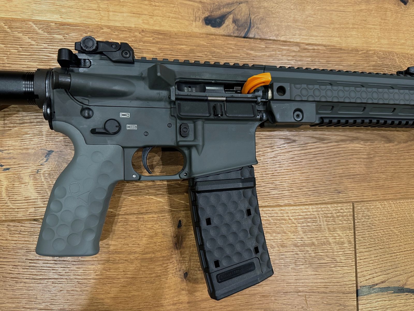 Oberland Arms OA-15 PR M11, 12" Heavy Barrel in Battleship Grey