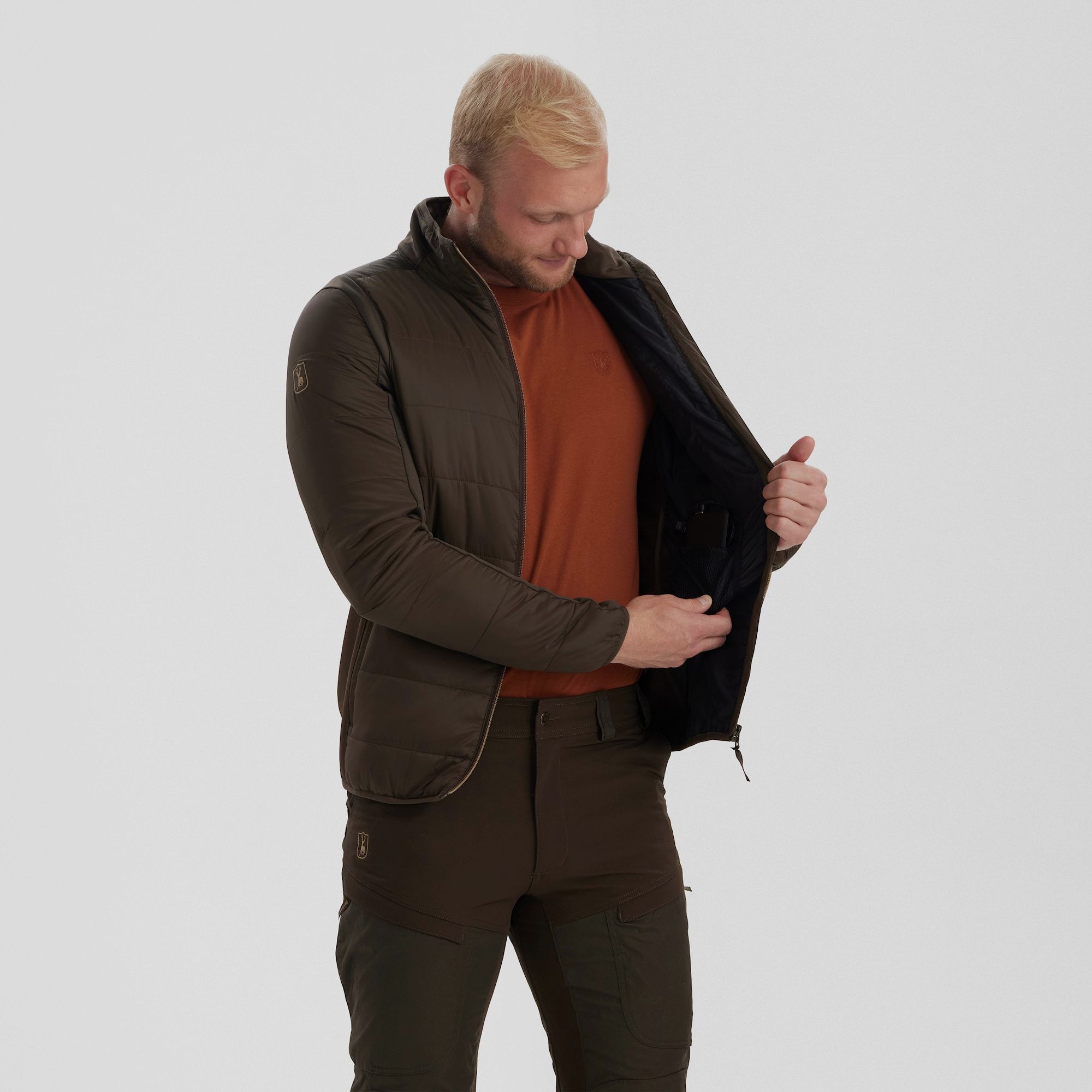 Deerhunter Heat Padded Jacket Wood S