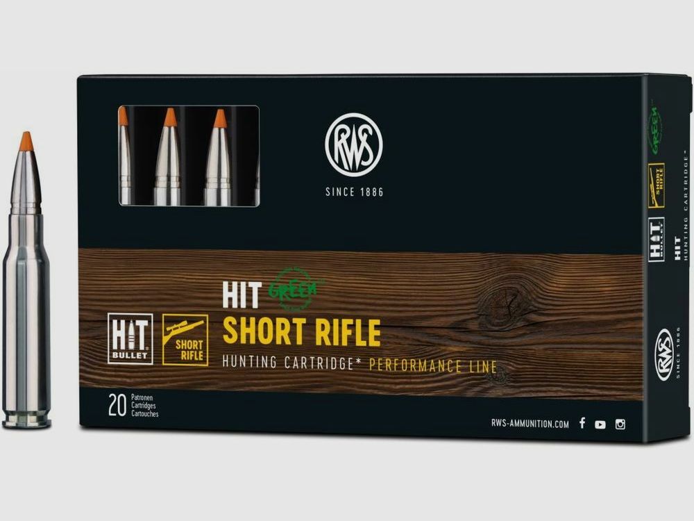 RWS HIT GREEN SRF 9.7g/150grs 20pcs