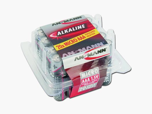 Ansmann Batterie Micro AAA Red-Line 20er-Box