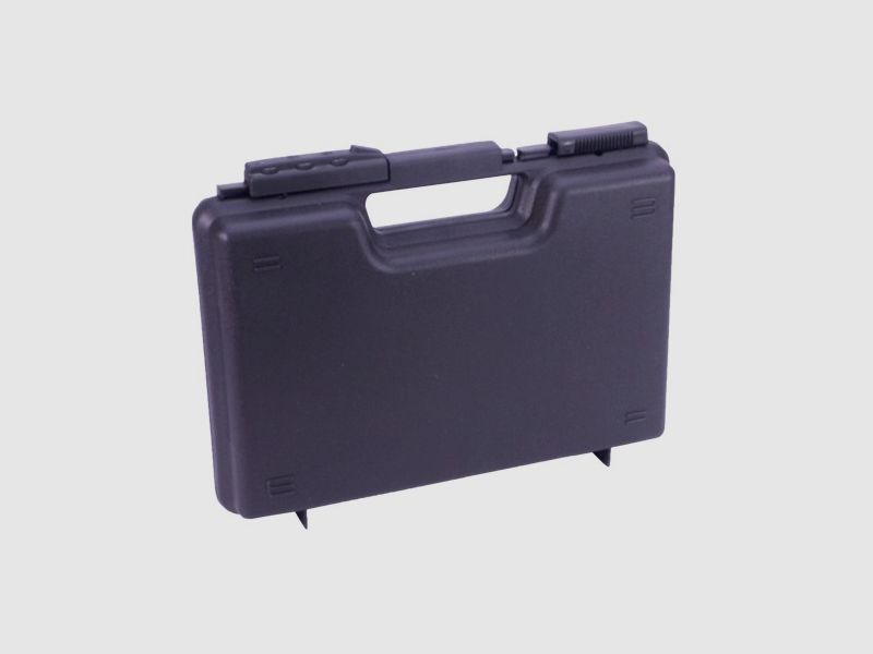 FRITZMANN kunststof pistoolkoffer voor 1 wapen 30x19x7 cm met slot, afbeelding 1 van 3