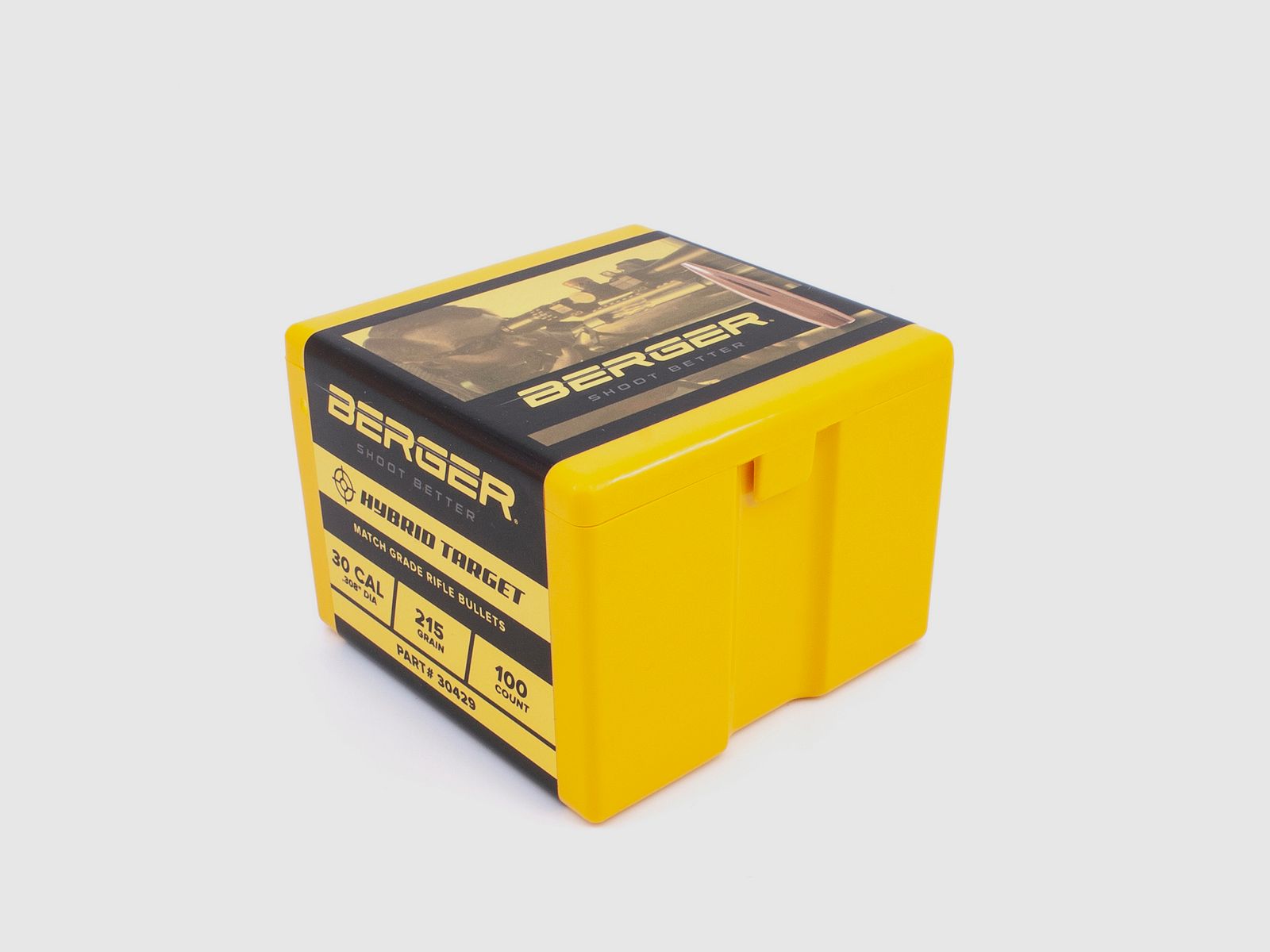 Berger Geschoss .30 Hybrid Target 215GR 100 Stück