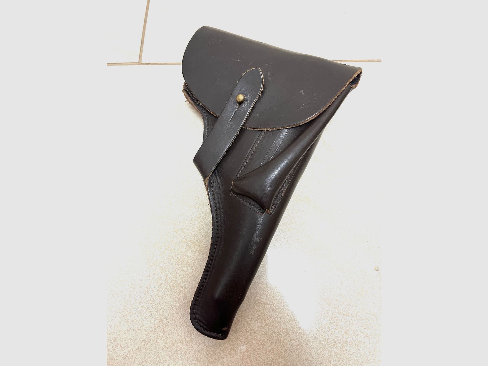 ••• Luger P08 Holster / Pistolentasche - Leder •••