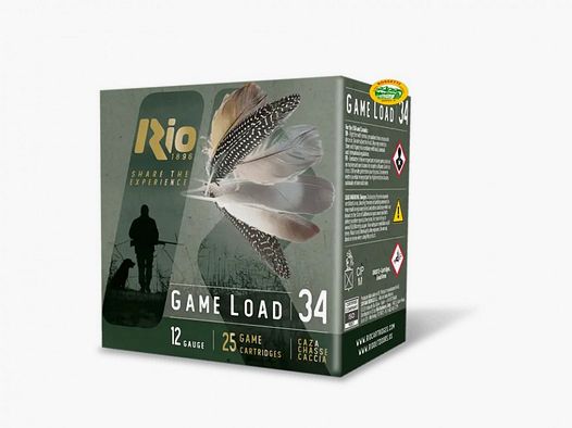 RIO cartouches GAME LOAD 34 cal.12 gr.34 pb.6