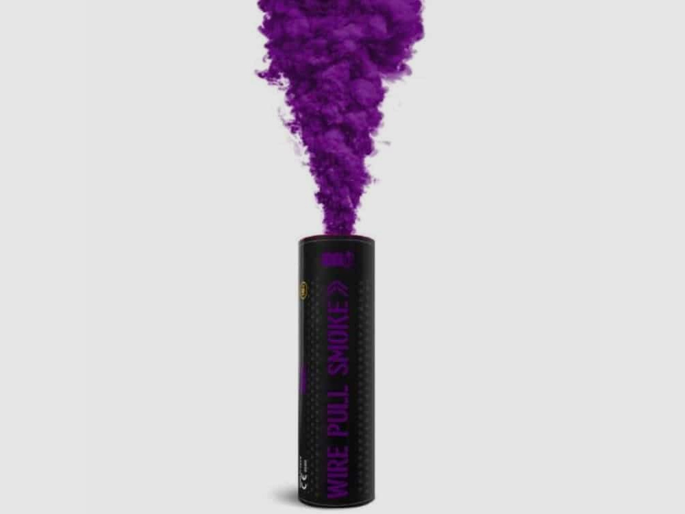 Enolagaye WP40 WIREPULL Paintball granada de humo (morado)