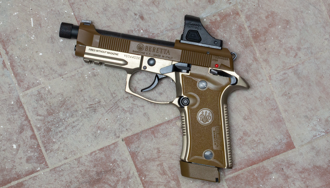 Beretta 80X Cheetah Tactical FDE — Większy zasięg, większa pojemność, włoski design