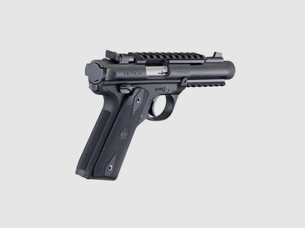 Ruger Pistole Mark IV 22/45 Tactical 4,4" Kal.22 lr. | blued, Bild 6 von 6