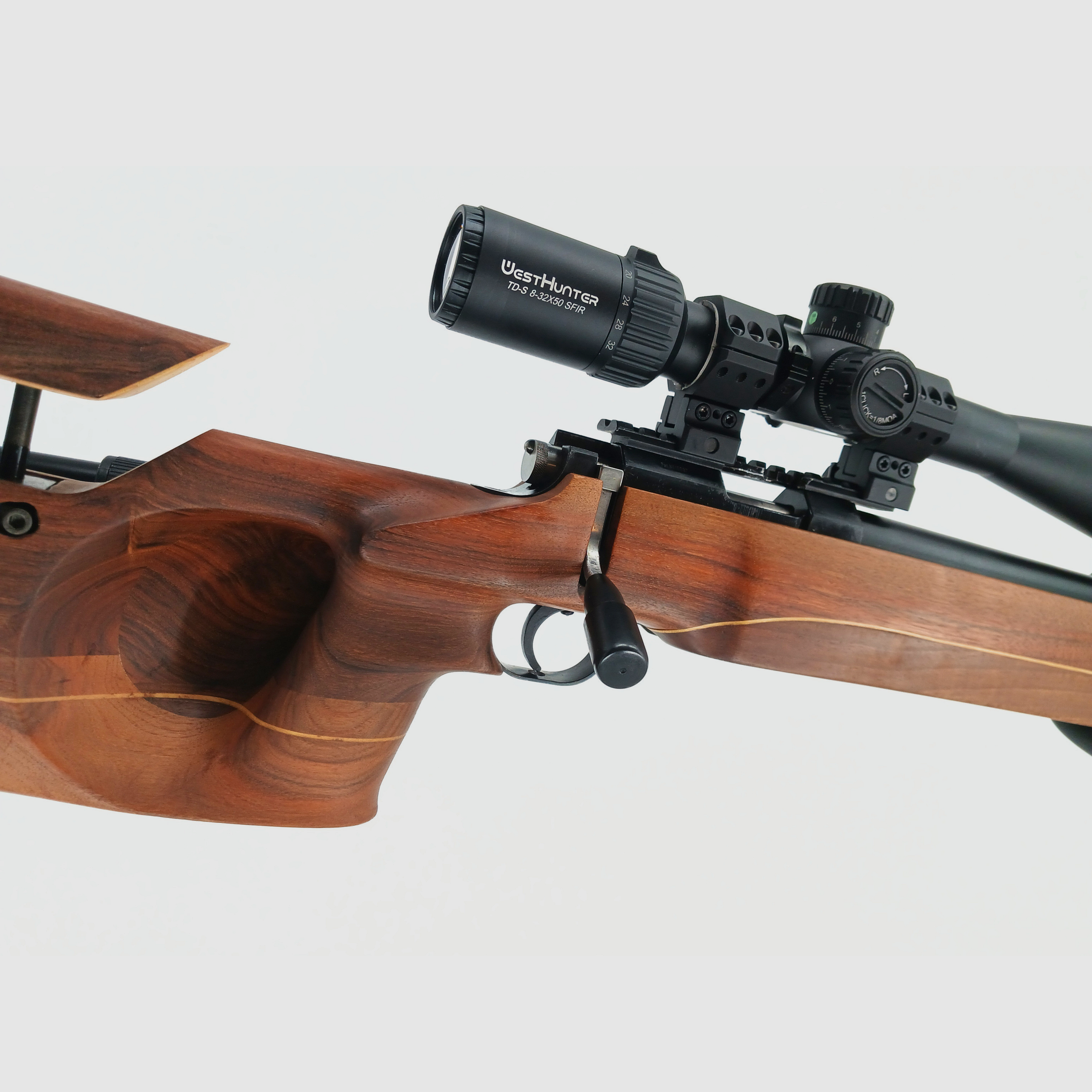 Fusil Match Valmet .22lr avec Crosse Personnalisée et West Hunter TD-S 8-32×50 SFIR, image 6 sur 8