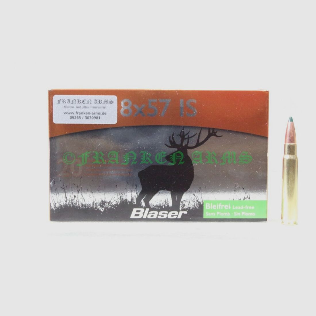 Blaser CDC 8x57IS 170gr. 11,0g 20 pièces Prix dégressifs