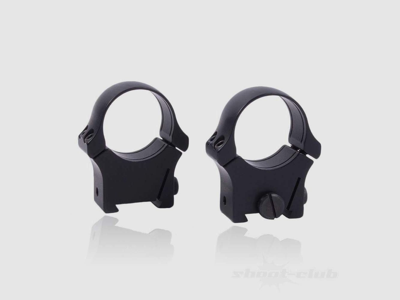 Montage retard EAW anneaux de 1 pouce pour rail de 16,5 mm BH 18 mm