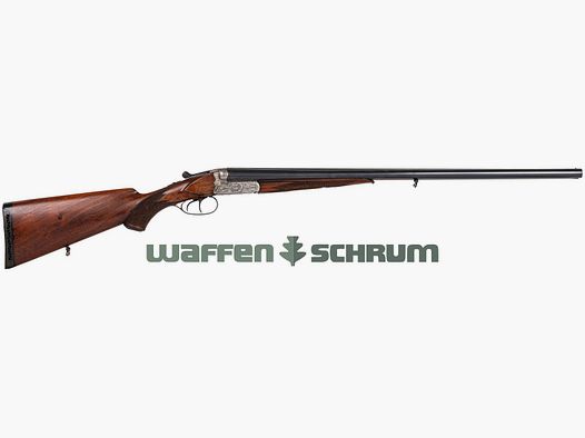 Simson 74 E 16/70, with engraved receiver for hair and feather game, barrel length: 70cm
