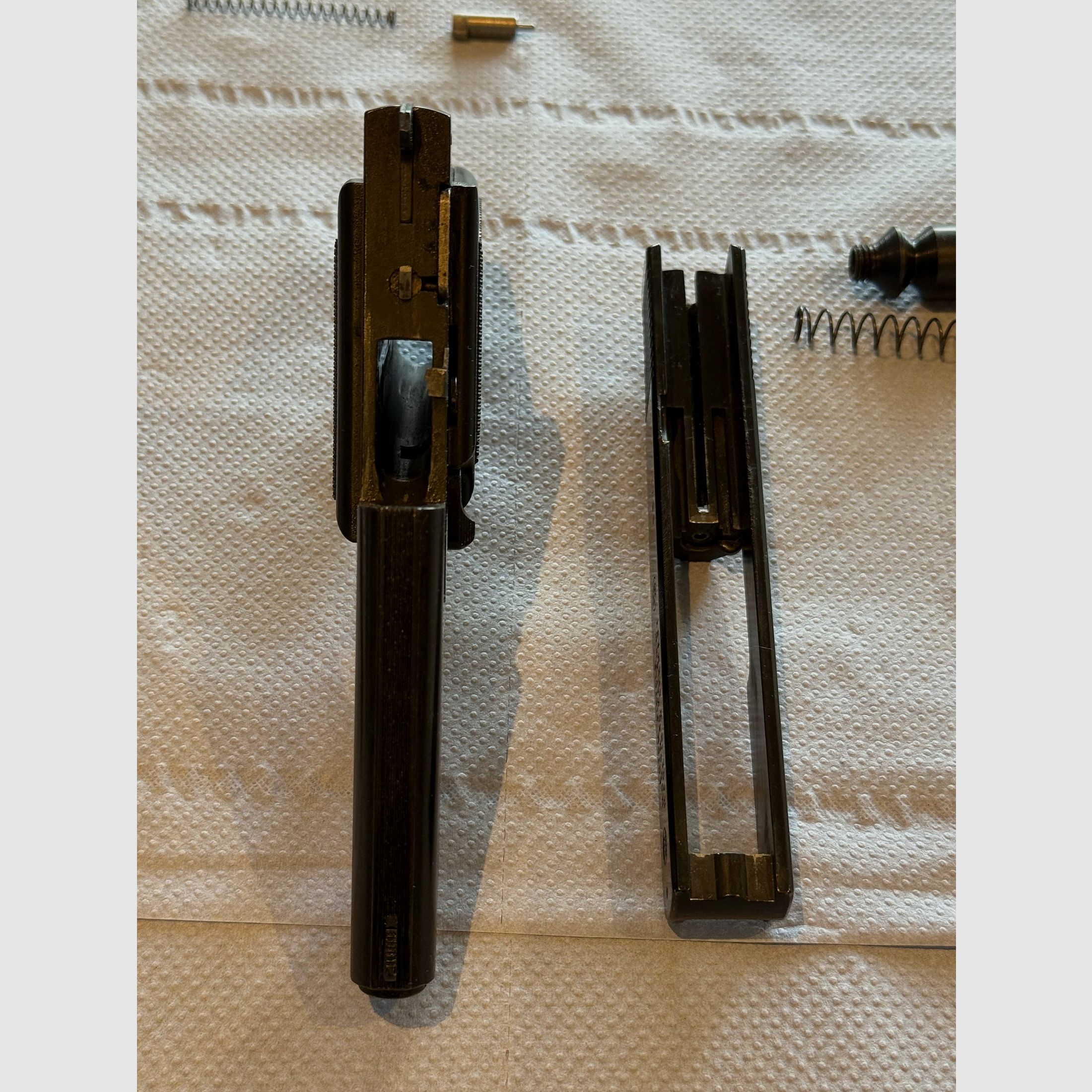 SM Rhöner SM 80 – Klassische Schreckschusspistole im Kaliber 8mm P.A.K. (PTB 267, Beschuss KC 1992)