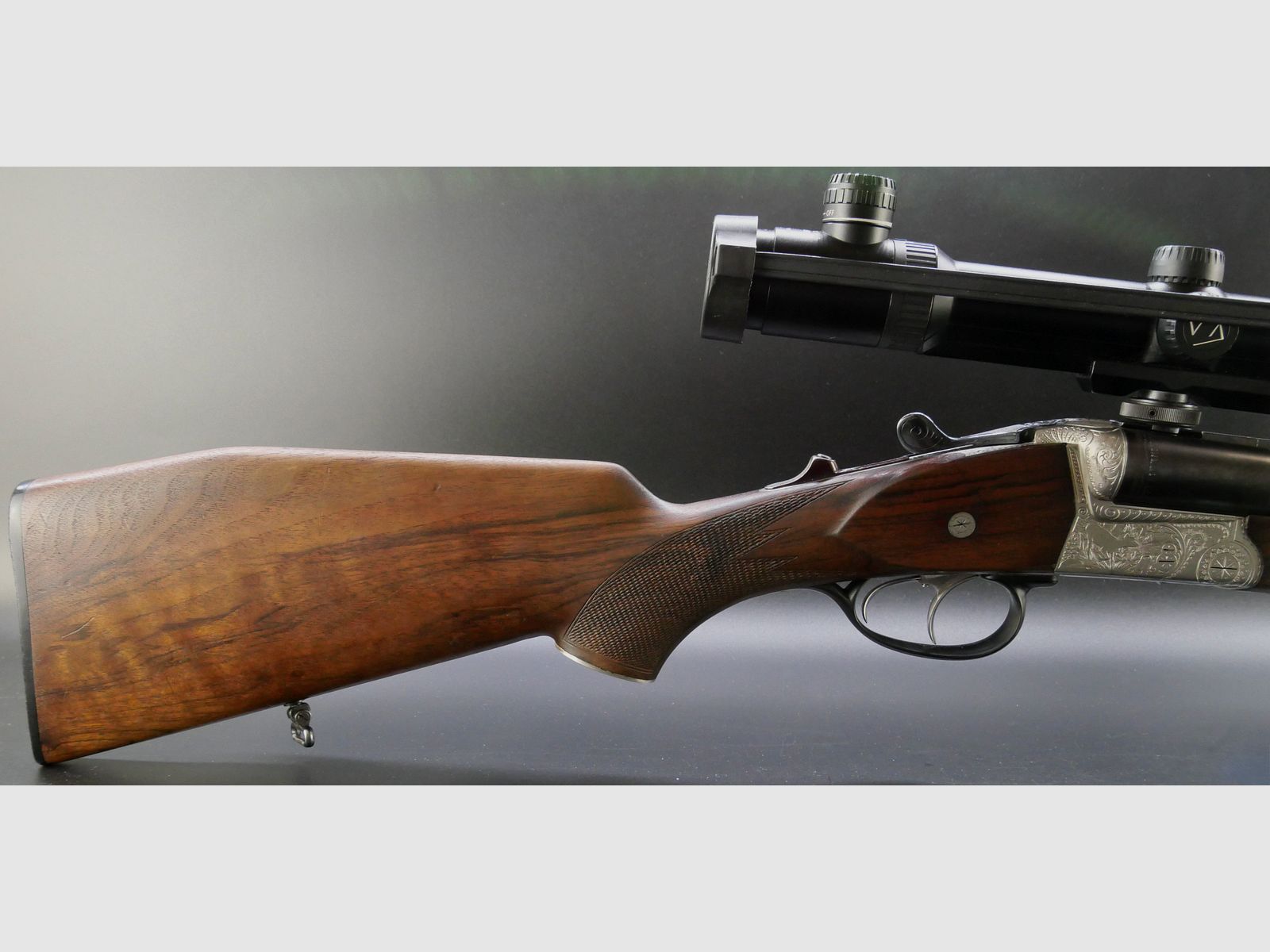 Krieghoff Trumpf - Foratura standard con morsetti per pallini separati 7x65R; 12/70 + canna inseribile