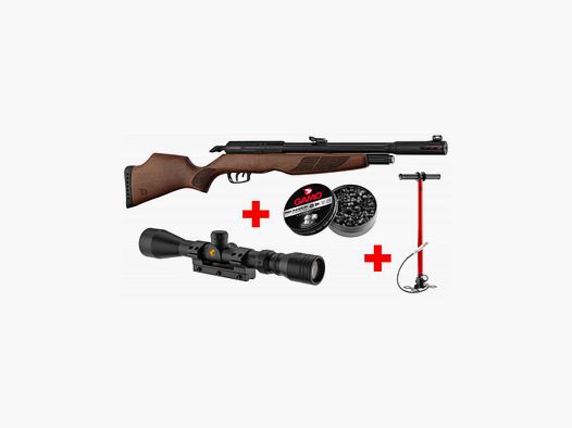 Gamo Riser Punisher 5,5 mm 40 J Pack + 3-9 x 40 WR Richtkijker + Flex PCP Arrow Pomp + Pro Magnu Pellets
