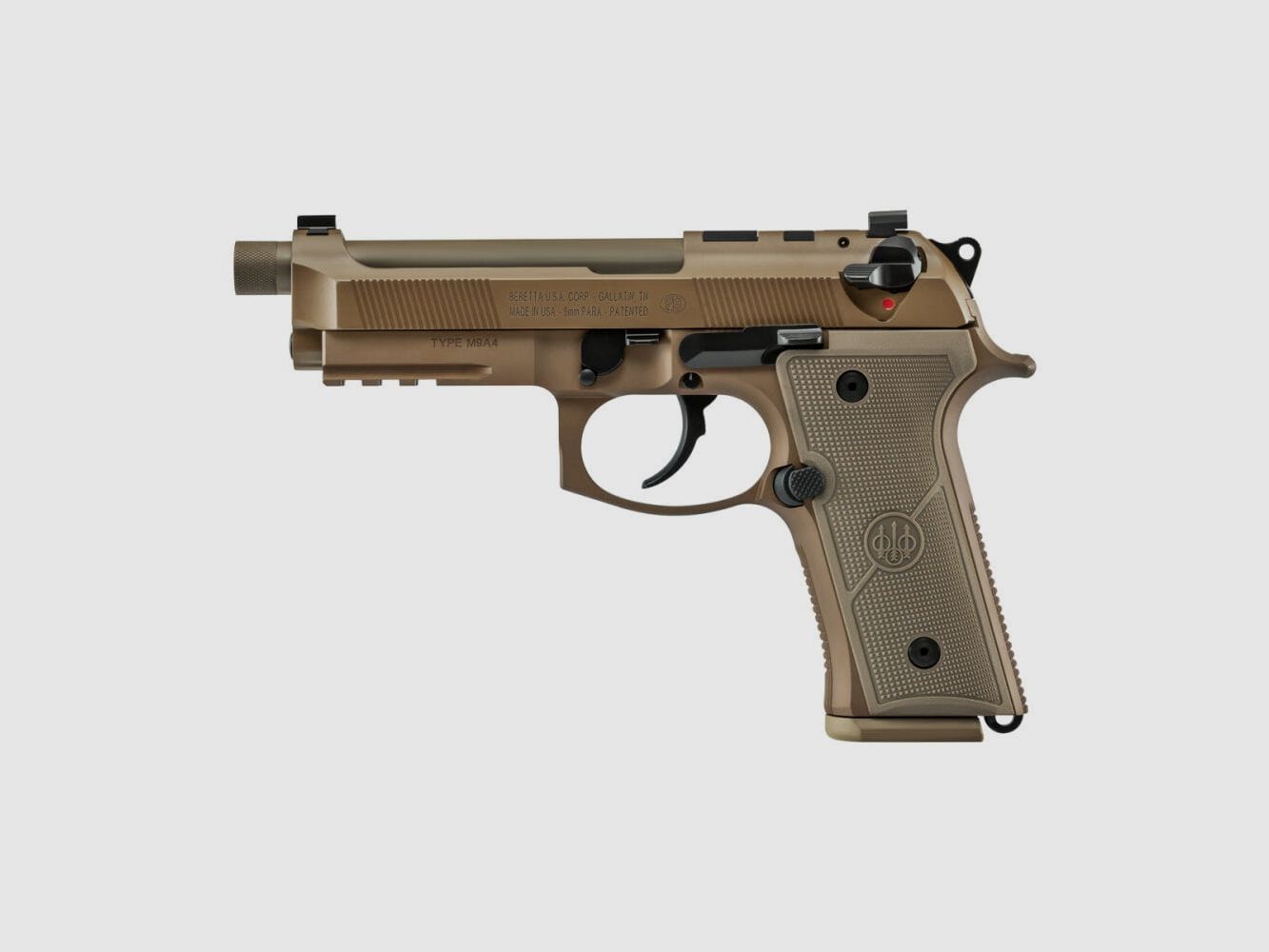 Pistolet Beretta M9A4 – G – Full Size – FDE – 9×19 mm, zdjęcie 2 z 6
