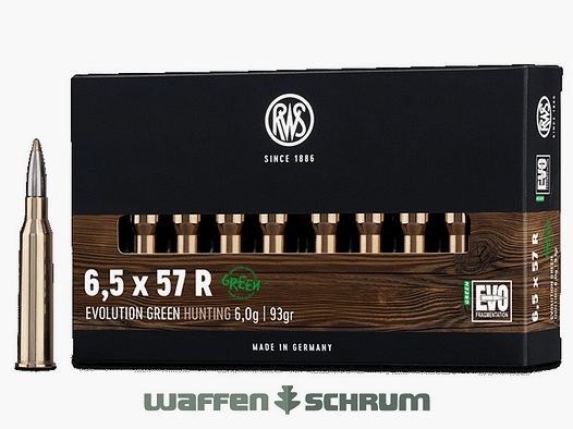 RWS 7x57R Evo Green 8,2g - 127gr
