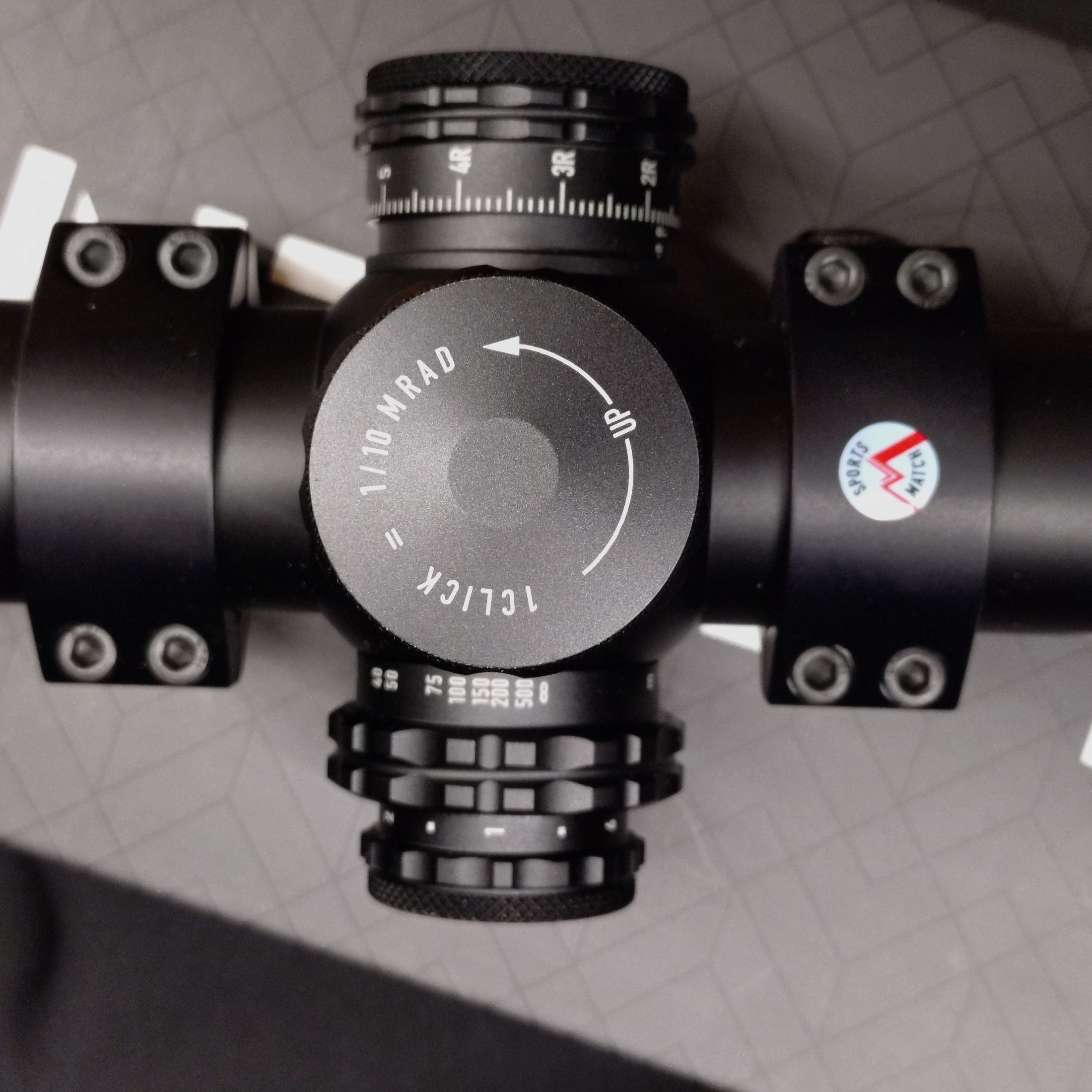 scope ELEMENT Titan 3-18x50 FFP APR-2D MRAD / incl. adjustable scope mount from Sportsmatch UK - ATP 94, 34mm high, for Weaver/Picatinny