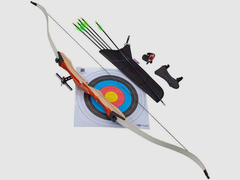Sportbogen-Set Damen Rechtshänder 66*, 24lbs