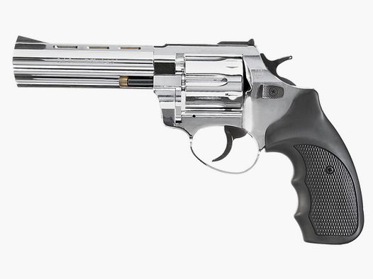 Zoraki R1 4,5" Chroom 9mm R. - Gas Signaal