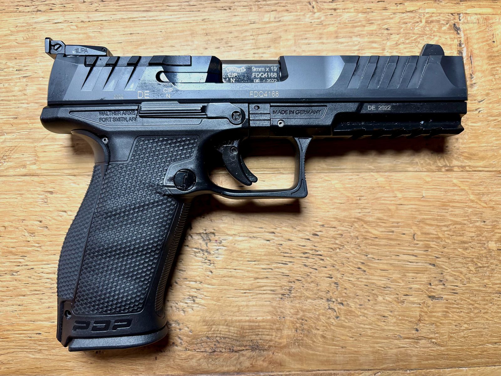 Walther Pistole PDP Full Size – 5" OR 9mm mit LPA Visierung