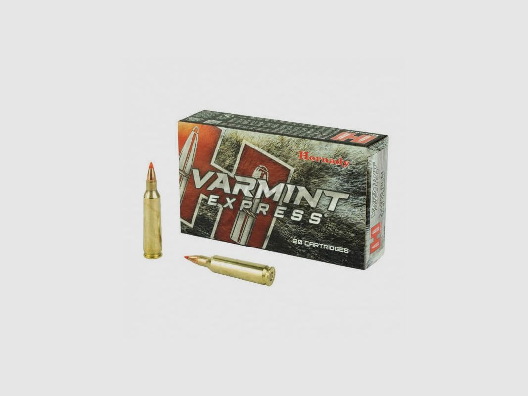 20 nabojów HORNADY Varmint Express 22-250 Rem 50 Gr V-Max