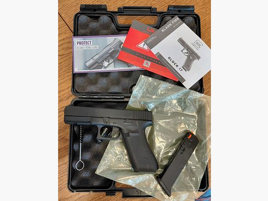 Glock 17 gen5 BLK 9mm PAK