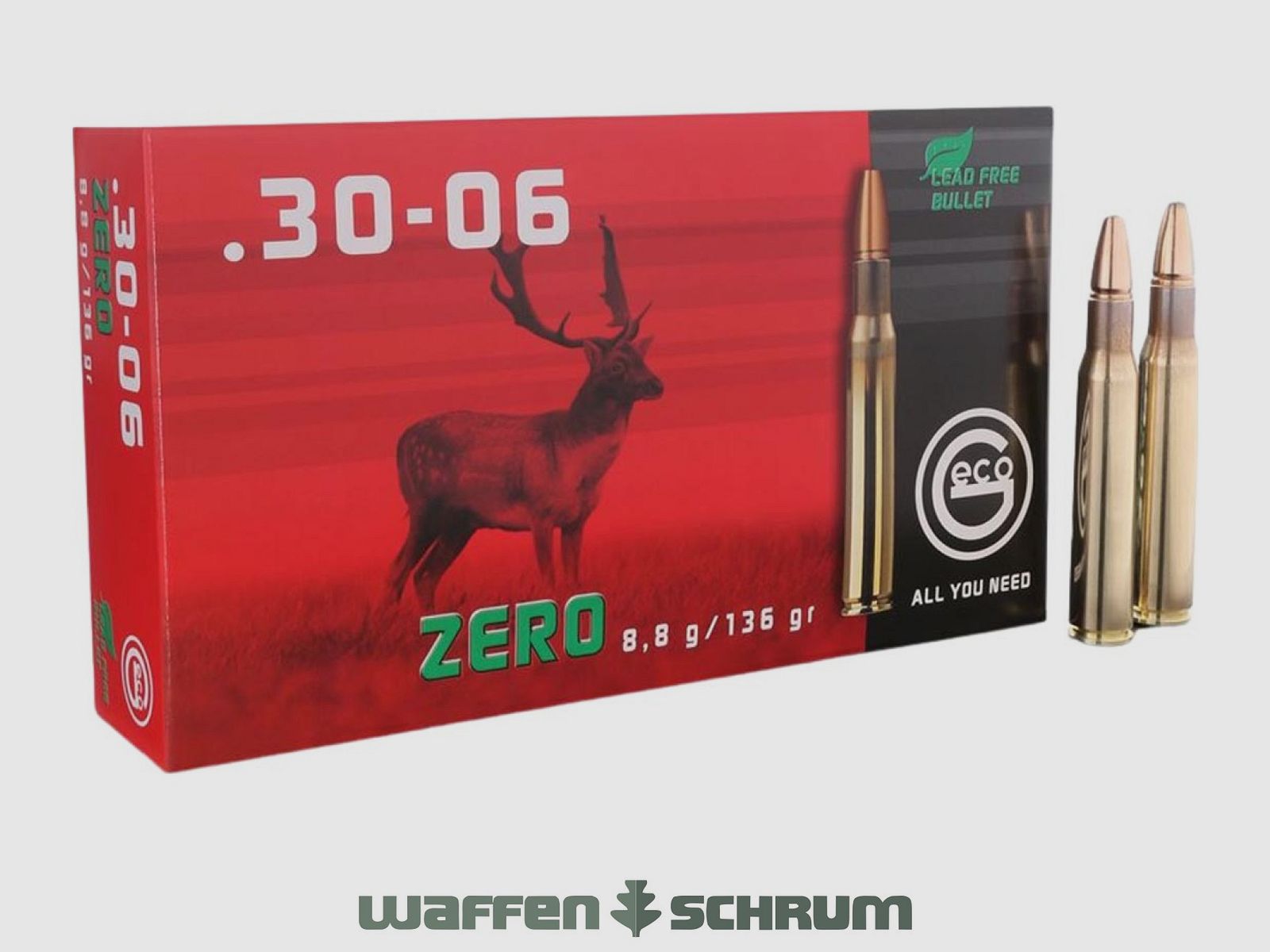 Geco Zero 8,8g - 136gr .30-06Spring