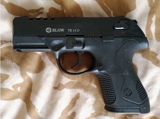 BLOW TR14D 9mm P.A.K. pistolet alarmowy w nowoczesnym stylu pistoletów służbowych