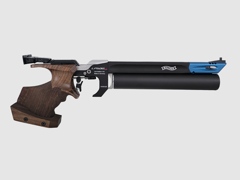 Carl-Walther LP500 EXPERT XP poignée en noyer taille M droite pistolet à air comprimé de match, image 1 sur 6