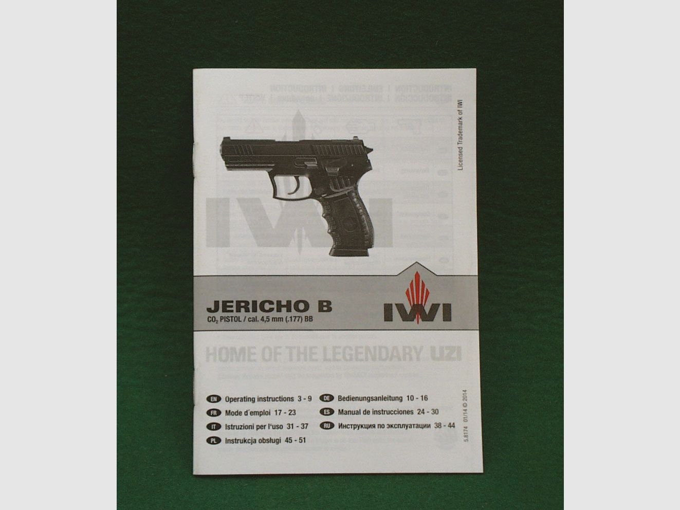 Umarex IWI Jericho B CO2 Pistole