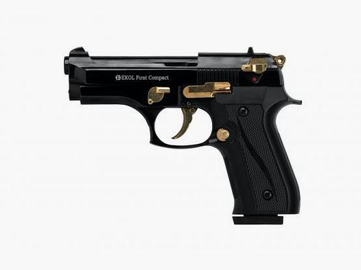 Ekol Compact Black-Gold 9mm P.A.K. - Gas-Signal
