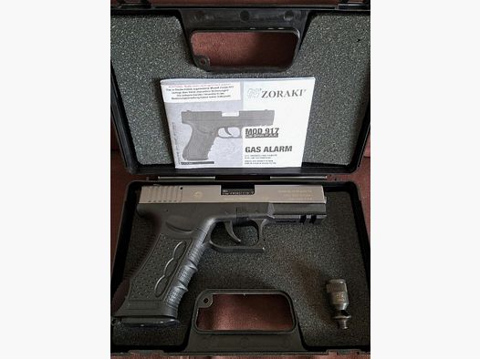 Zoraki 917 blank firing pistol 9mm P.A.K. Titan (PTB 1023)
