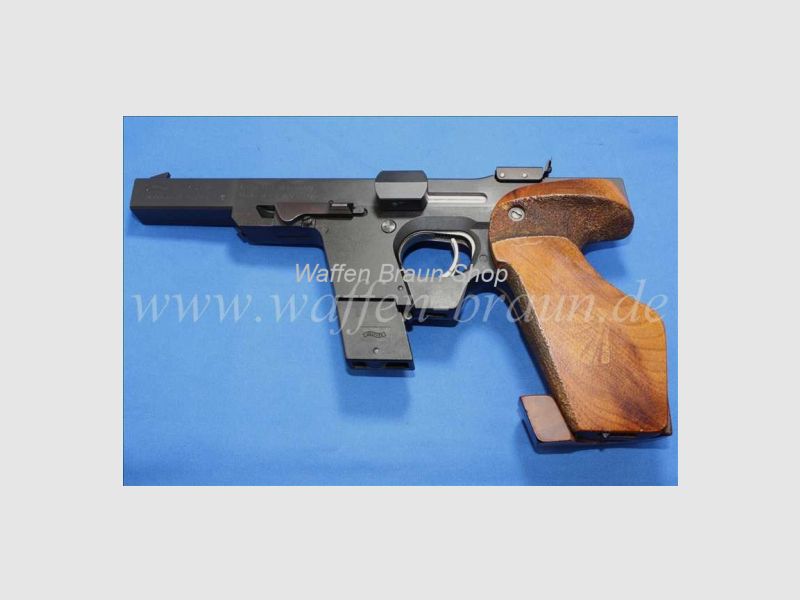 Walther GSP .32 S&W WC poignée droite taille M réglable année de construction système 1994 la poignée est plus ancienne