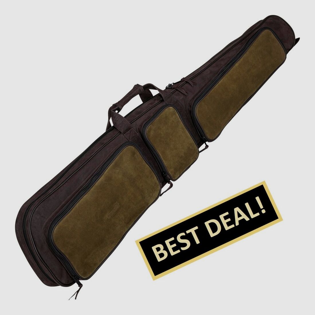 Parforce long gun case All-in leather two-tone