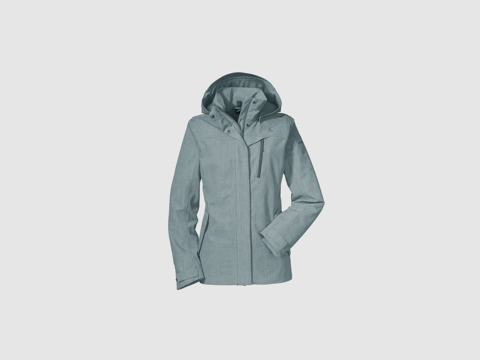 SCHÖFFEL ZipIn! Jacket Frontanella3 meliert