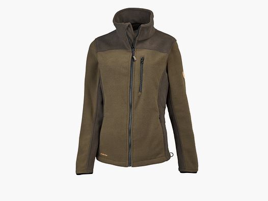 Hubertus Damen-Fleecejacke zweifarbig