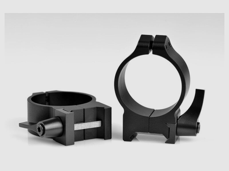 Warne QD-Ringe QD Stahl Ringe 34mm Weaver vertikal geteilt