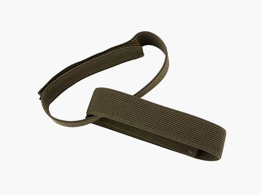 Home Home Hose Rubber Velcro Band olive 2.5 cm wide