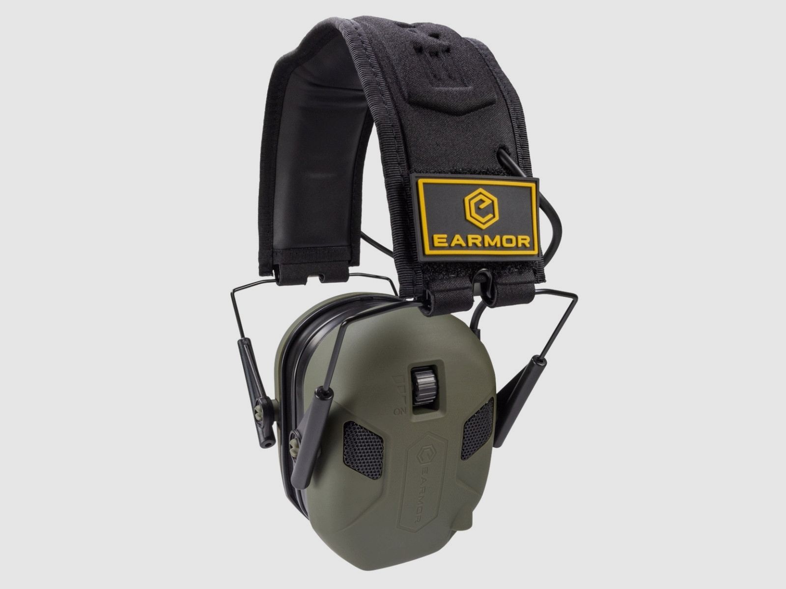 Earmor - Aktywne ochronniki słuchu M300X - Licencja IPSC - Foliage Green - M300X-FG, zdjęcie 1 z 5