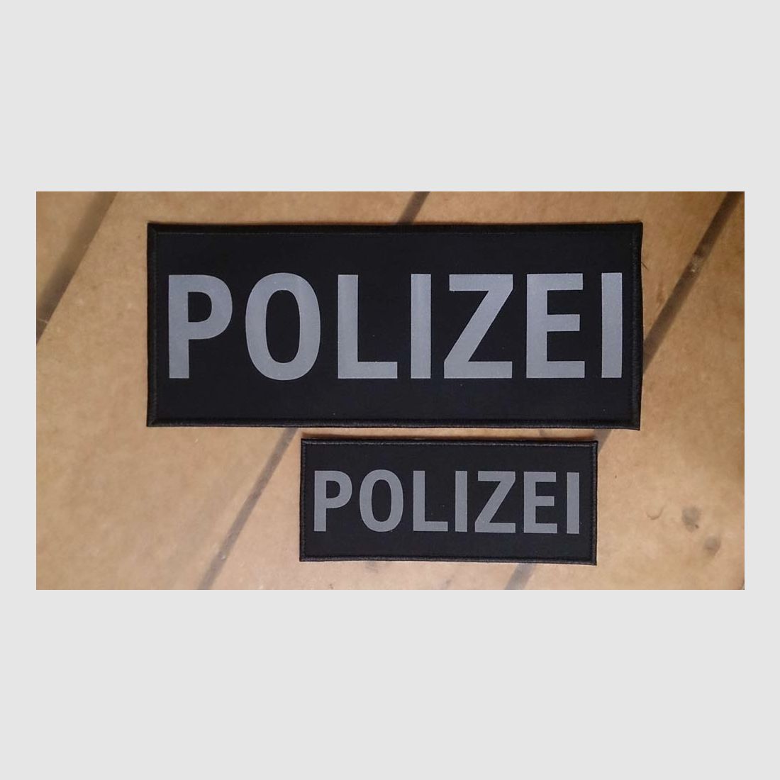 ABZEICHEN POLIZEI 25x10.5 CM