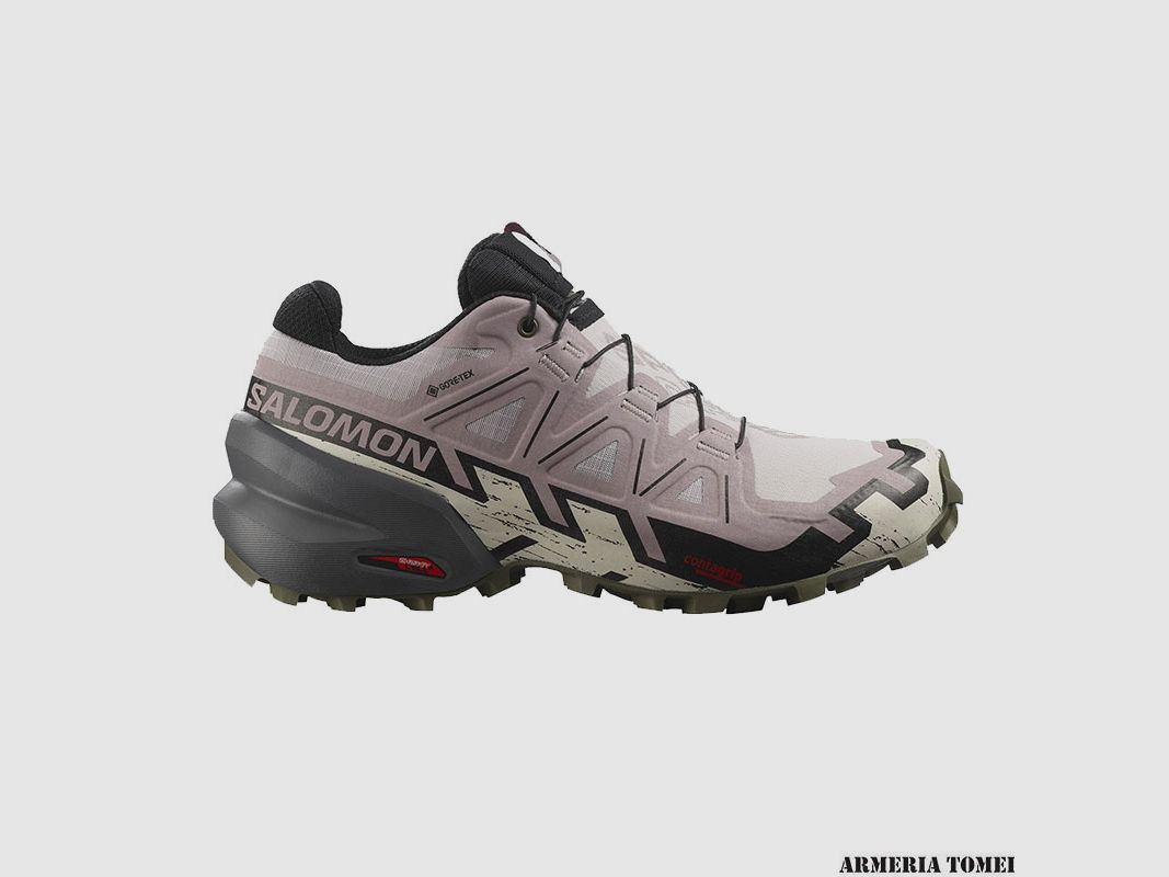 SALOMON – DONNA – SPEEDCROSS 6 GTX W Ashes Of Roses / Black / Olive Night, immagine 1 di 6