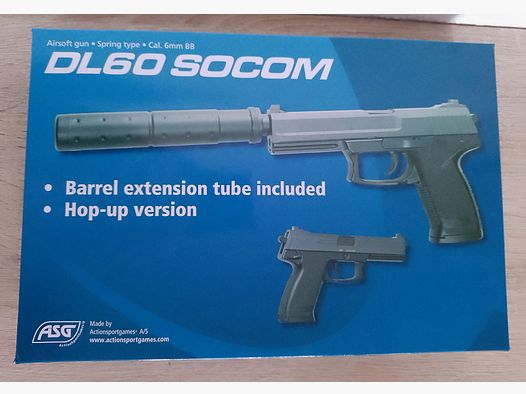 Federdruck Pistole DL 60 Socom 