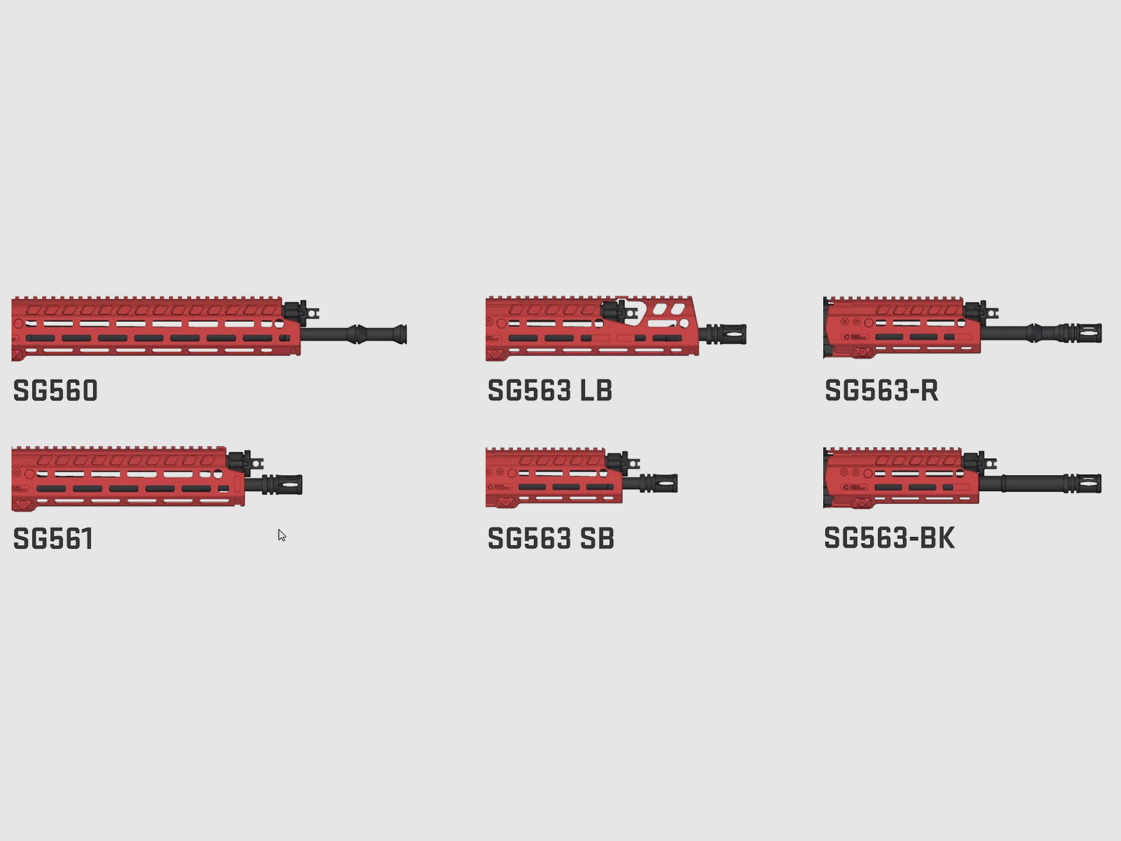 SG56X Handschutz Upgrade – LB oder SB für SG55X Systeme, Bild 1 von 7