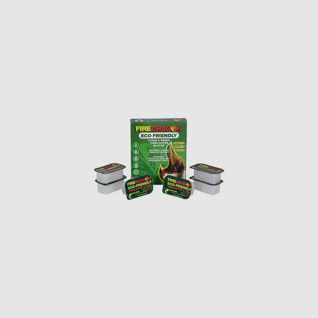 FireDragon FireDragon Bloques Firelight 6 x 27 g