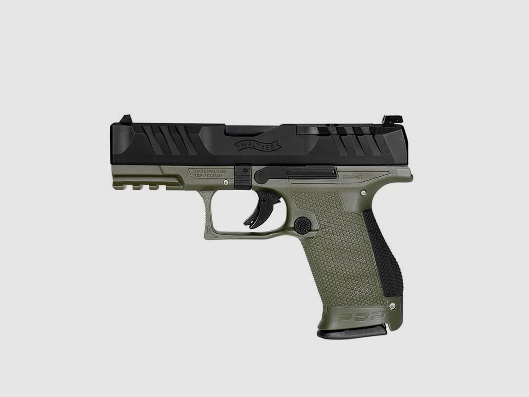 WALTHER PDP COMPACT 4" 9X19 2X15 RD OD GREEN, immagine 2 di 4